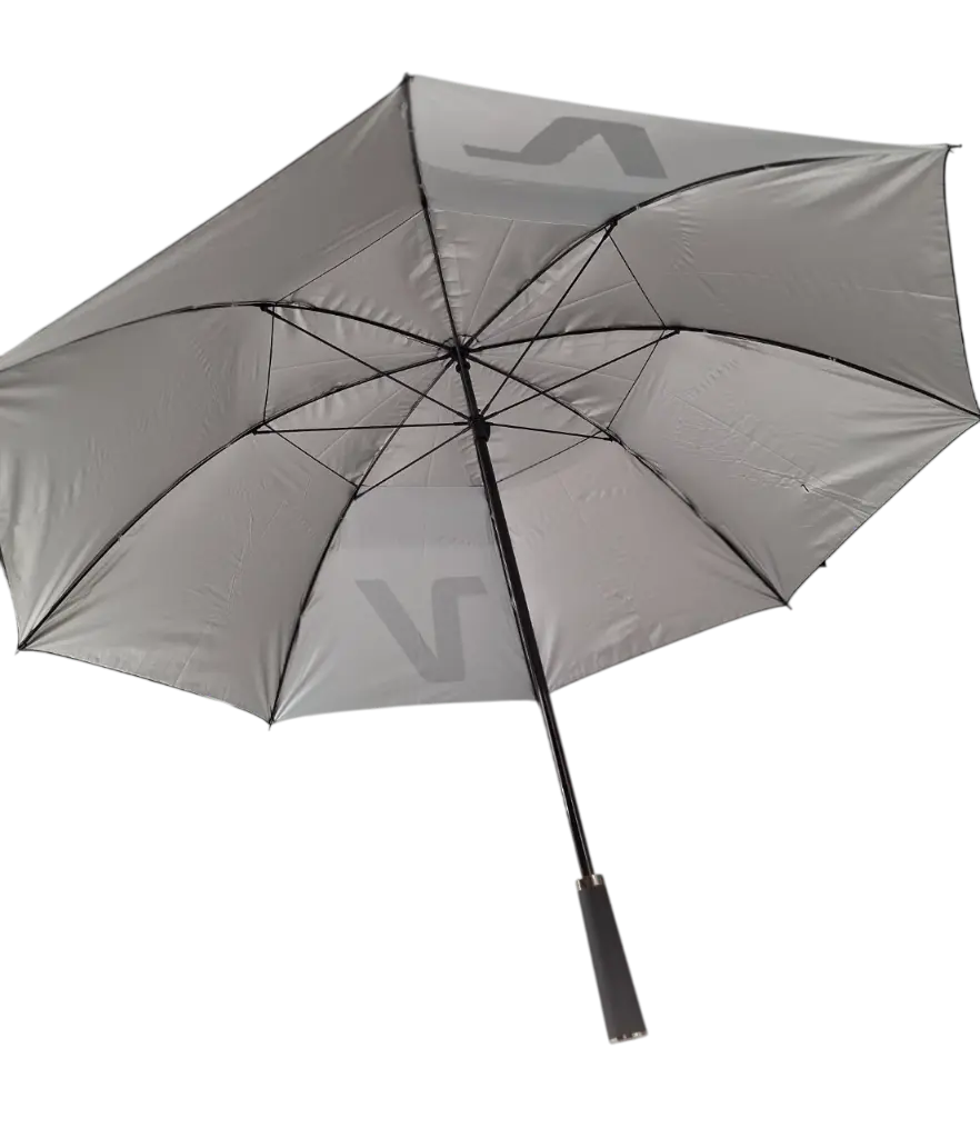 parapluie volvik blanc - noir 2.webp