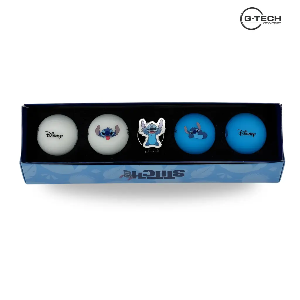 Coffret DISNEY STITCH - 4 Balles + Marque Balle - VOLVIK 4.webp