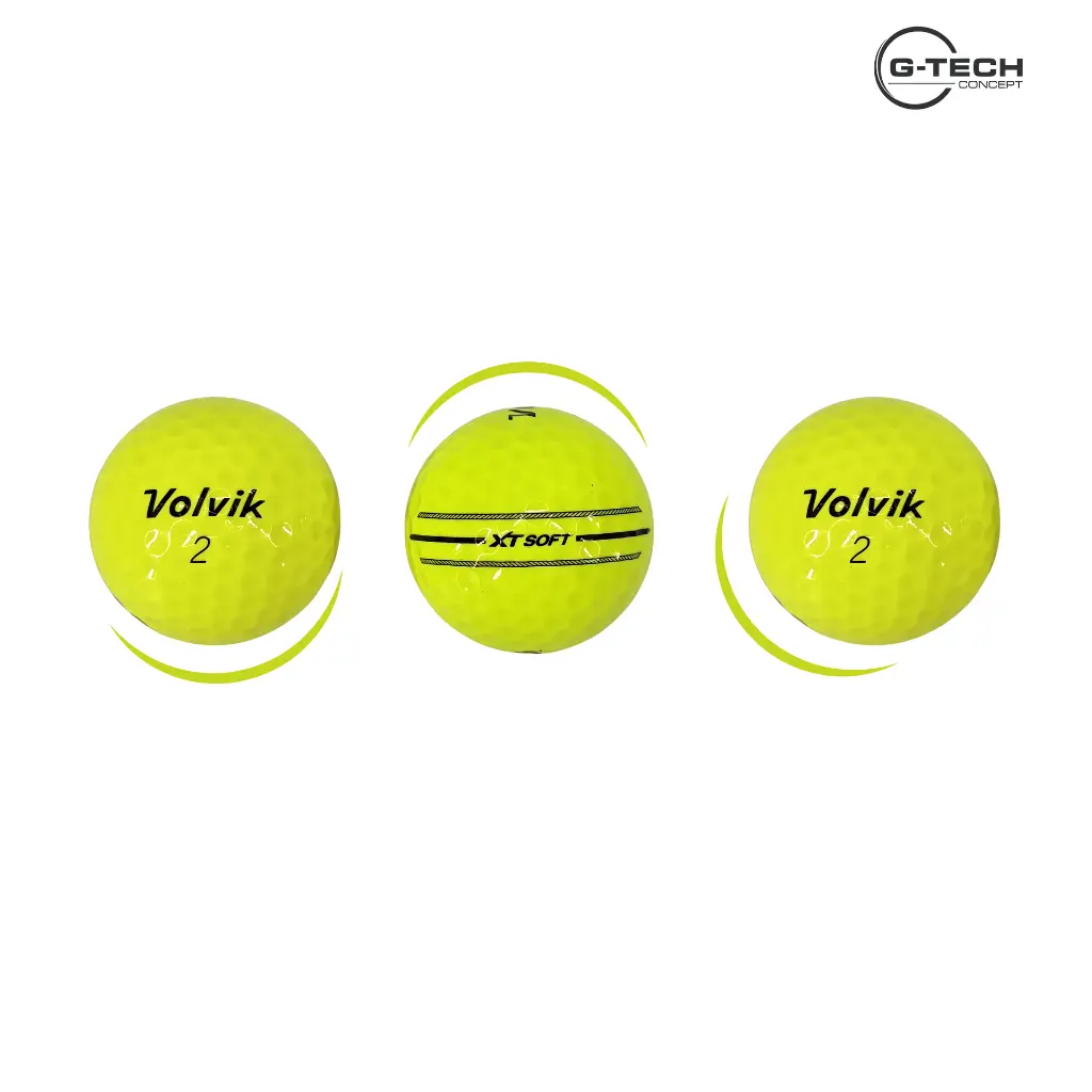 Balle 3 Pièces - XT SOFT - Jaune - 12 Balles - VOLVIK5.webp