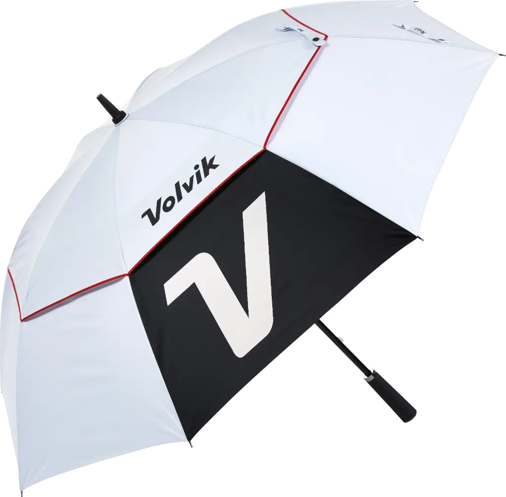 Parapluie Double Canopée Anti UV - Blanc - VOLVIK