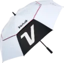 Parapluie Double Canopée Anti UV - Blanc - VOLVIK