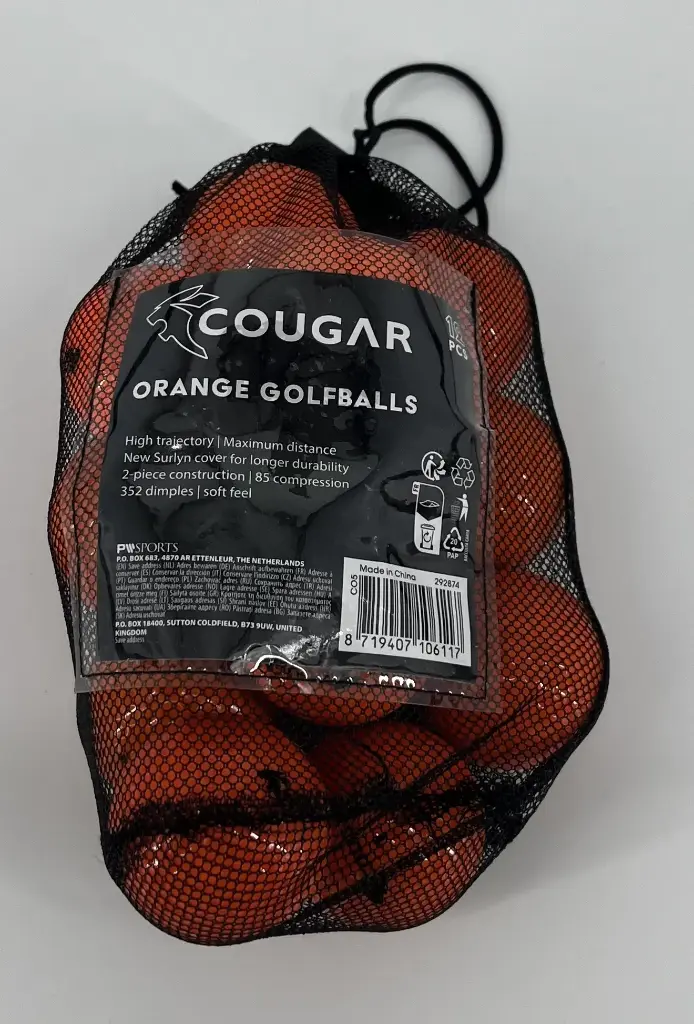 Filet de 12 balles - Oranges - COUGAR