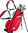 Junior Set - Inclus 1Sac. 1 Bois 3. - 1 Fer 7. - 1 SW et 1 Putter - Droitier - Rouge - FUTURE