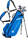 Junior Set - Inclus 1Sac - 1 Bois 3 - 1 Fer 7 - 1 SW et 1 Putter- - Gaucher - Bleu - FUTURE