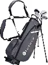 Junior Set - Inclus 1Sac - 1 Bois 3 - 1 Fer 7 - 1 SW et 1 Putter- - Gaucher - Gris - FUTURE