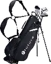 Junior Set - Inclus 1Sac - 1 Bois 3 - 1 Fer 7 - 1 SW et 1 Putter- - Droitier - Noir - FUTURE