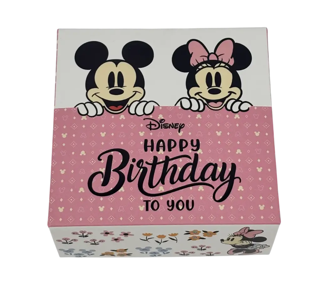 COFFRET MICKEY / MINNIE HAPPY BIRTHDAY-4 Balles-VOLVIK