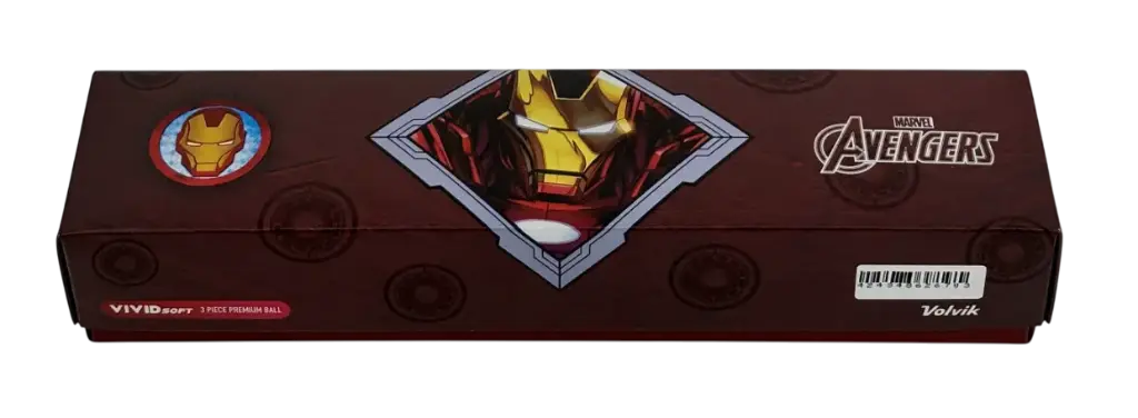COFFRET IRON MAN N°4-4 Balles + Marque Balle-VOLVIK