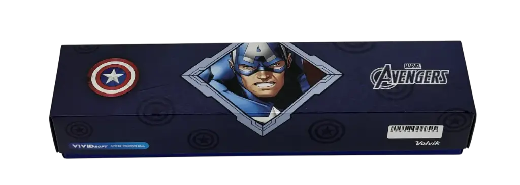 COFFRET CAPTAIN AMERICA N°4-4 Balles + Marque Balle- VOLVIK