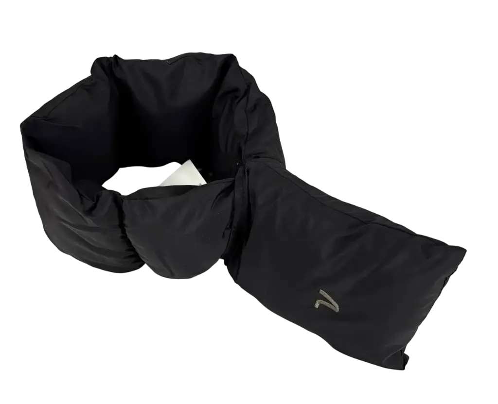 Echarpe doudoune - Mixte - Noire - VOLVIK