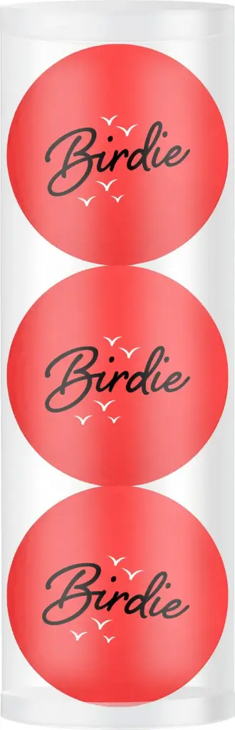 Pack 3 Balles "Birdie" - Rouge - LEGEND