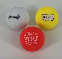 Pack 3 Balles "Congrats - Hurray - Yes you did it" - Jaune/Blanc/Rouge - LEGEND