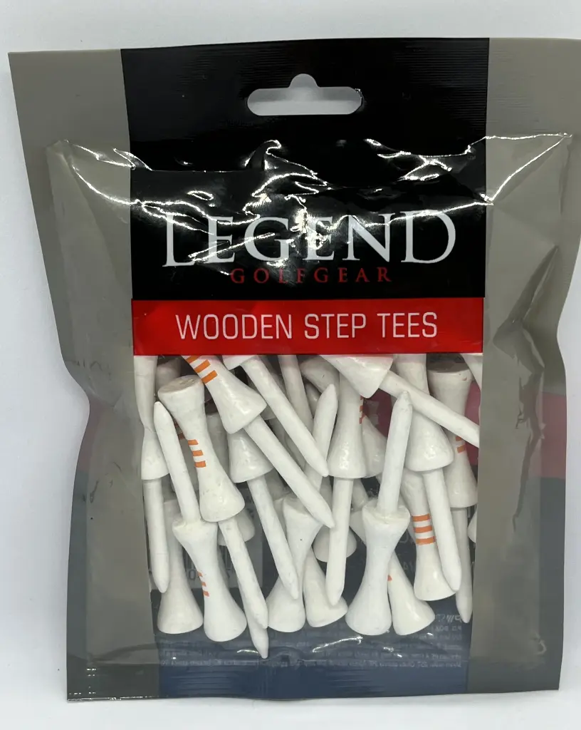 Tee Bois à étage 2 3/4 inch 70mm - 25 Pièces - Orange - LEGEND