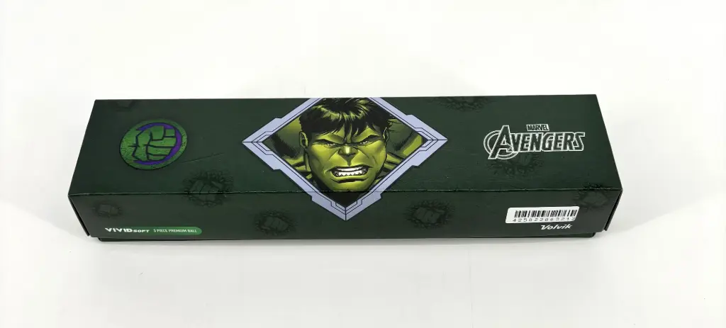 COFFRET HULK N°4-4 Balles + Marque Balle-VOLVIK
