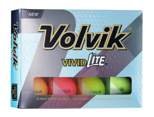 VIVID LITE Balles 3P - Orange - VOLVIK