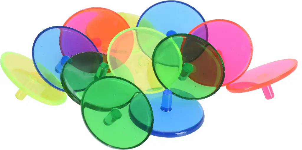 Marque Balle Plastique Couleur - 12 Pièces - LEGEND