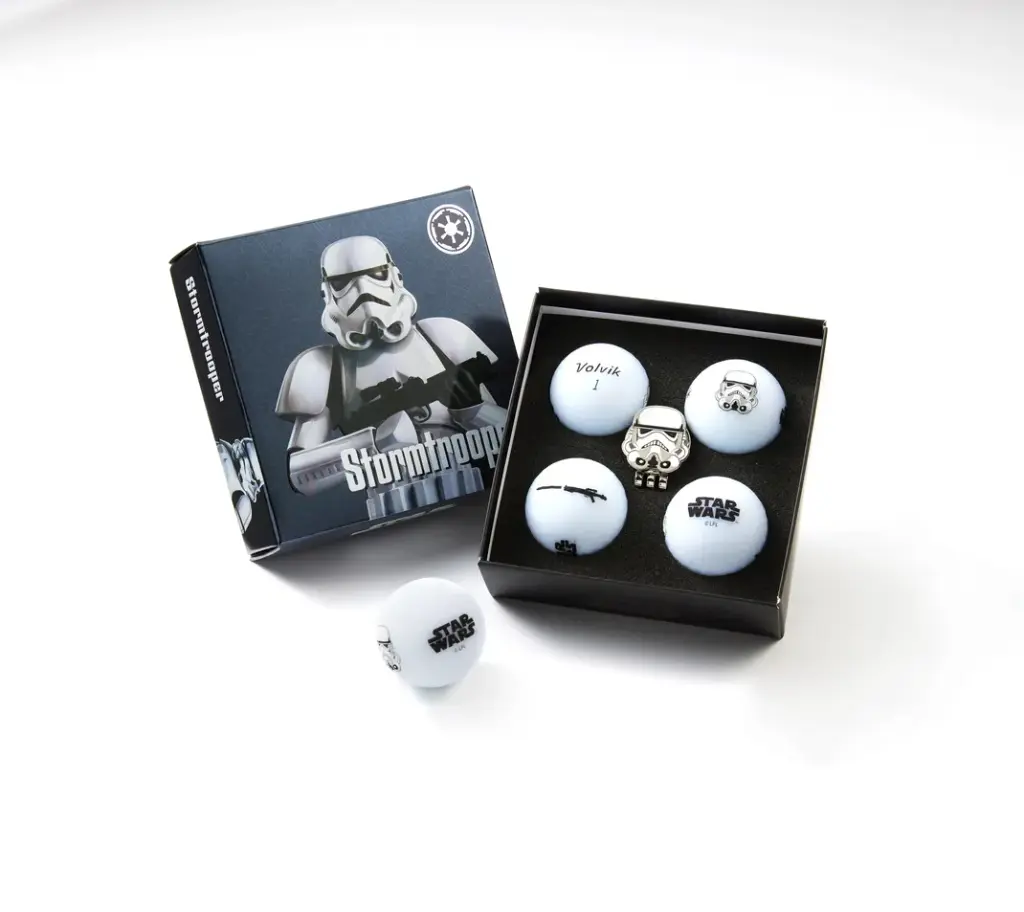 COFFRET STORMTROOPER-4 Balles + Marque Balle-VOLVIK