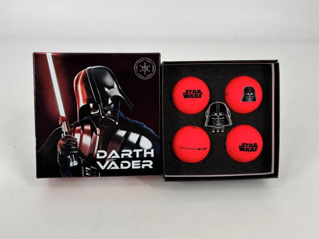 COFFRET DARK VADOR-4 Balles + Marque Balle-VOLVIK-26