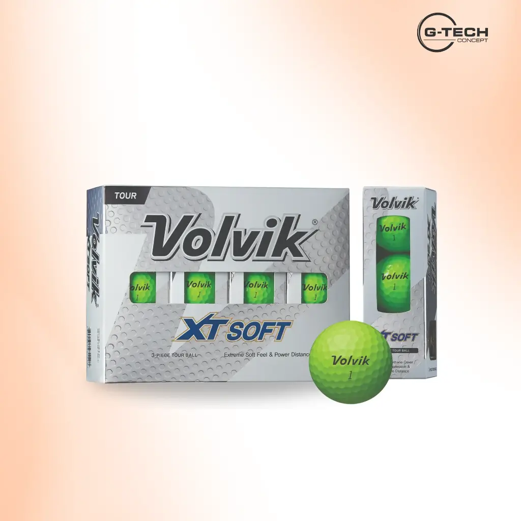XT SOFT Balles 3P Verte-VOLVIK-25