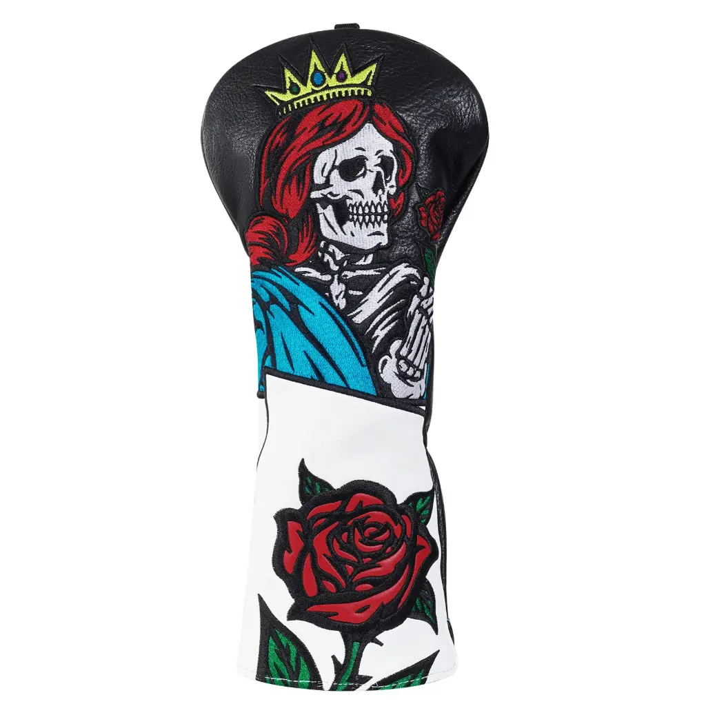 Couvre SKULL avec une rose - CRAFTSMAN