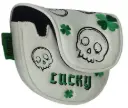 Couvre Putter LUCKY Mallet - Blanc - LEGEND