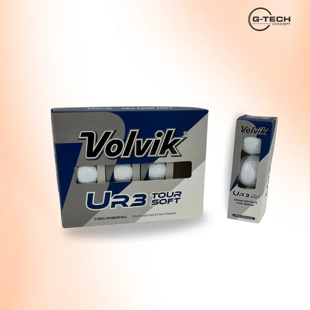 UR3 TOUR SOFT Balles 3P BLC–VOLVIK-25