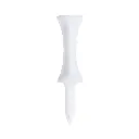 Tee Plastique 51mm - 25 Pièces - Blanc - PURE