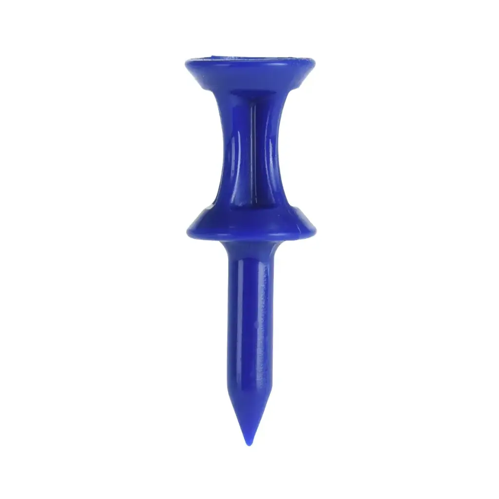 Tee Plastique 37mm - 30 Pièces - Bleu - PURE