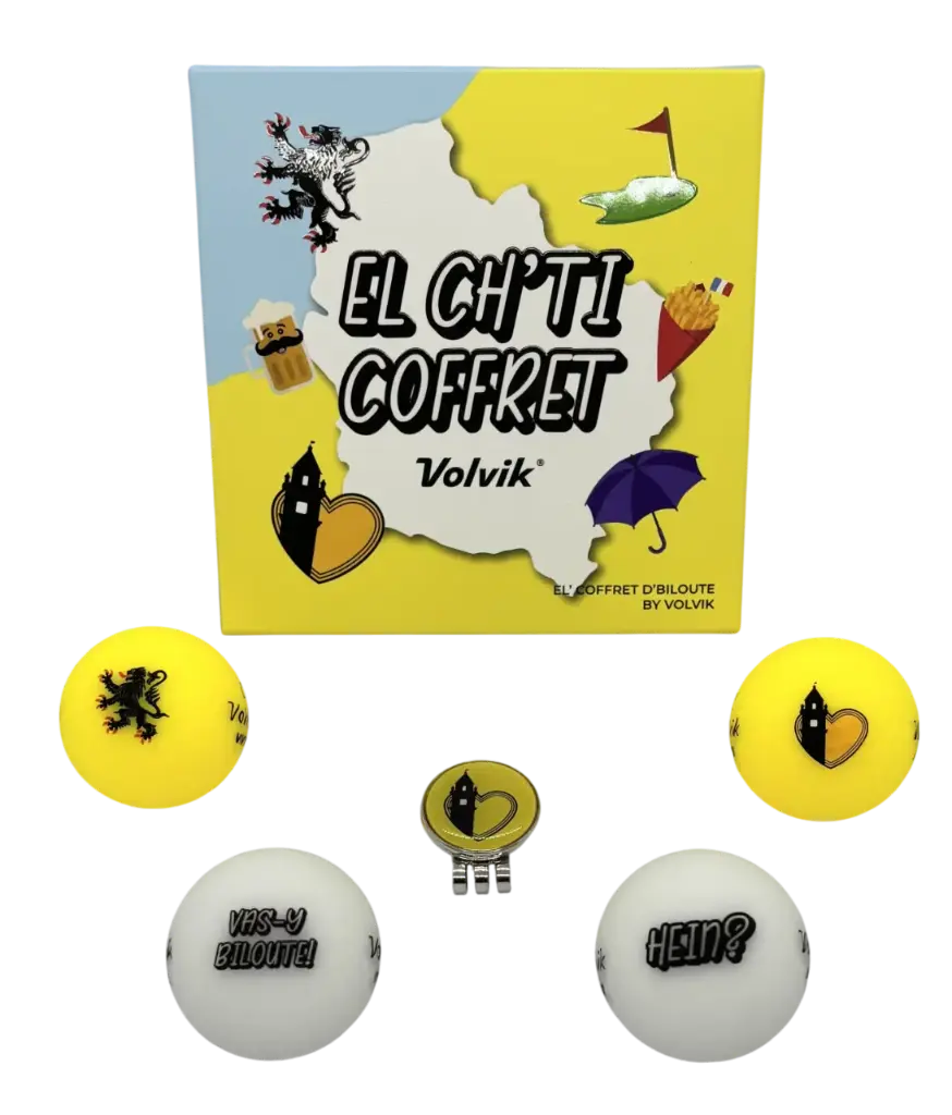 COFFRET CH'TI-4 Balles + Marque Balle-VOLVIK-26