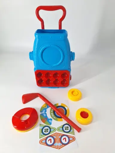 [P4F220010] Set de golf plastique pour enfant -