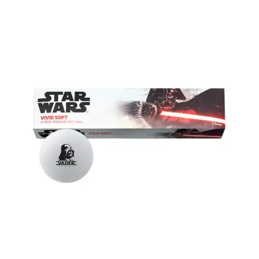 [VV7012000] Coffret DARK VADOR STAR WARS - Long Pack - 4 Balles + Marque Balle - VOLVIK