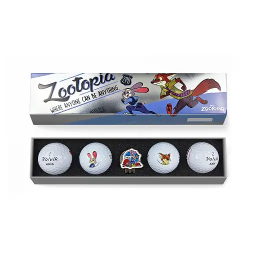 [VV0002000] Coffret DISNEY ZOOTOPIA - 5 Balles Axia - VOLVIK