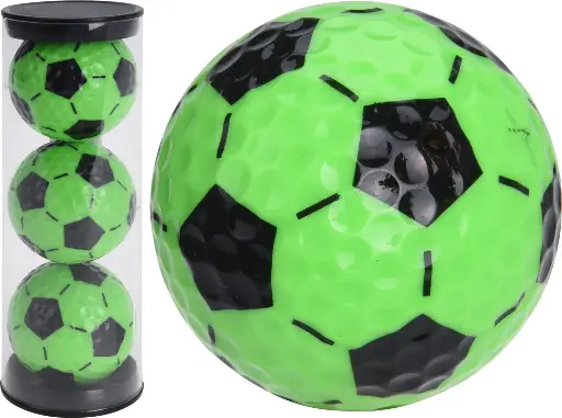 [LE2200026] Pack 3 Balles Football - Vert - LEGEND