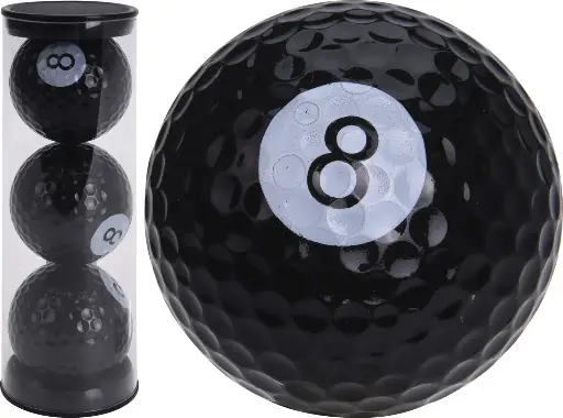 [LE2200038] Pack 3 Balles Billard - Noir 8 - LEGEND