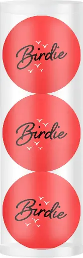 [WS9900091] Pack 3 Balles "Birdie" - Rouge - LEGEND