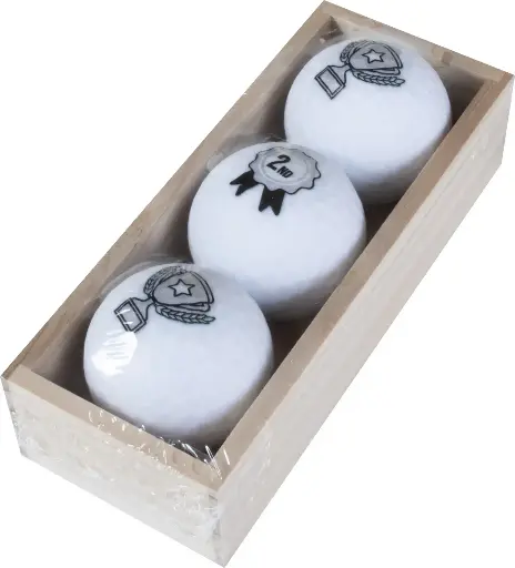 [WS9900125] Coffret en bois Champion 2 - 3 Balles - LEGEND
