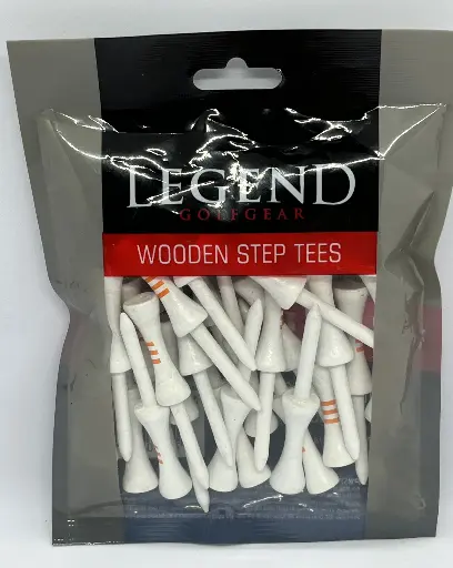 [LE6230350] Tee Bois à étage 2 3/4 inch 70mm - 25 Pièces - Orange - LEGEND