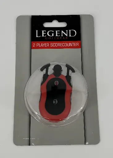 [LE6410140] Compteur à poussoir 2 Joueurs / 1 Trou - LEGEND