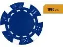 [LE00001114] Marque Balle POKER à l'unité - Bleu - LEGEND