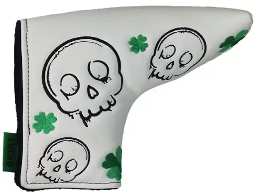 [LE7000080] Couvre Putter LUCKY Blade - Blanc/vert - LEGEND
