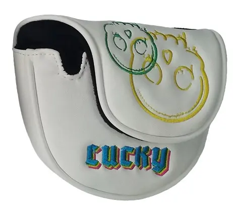 [LE7000190] Couvre Putter LUCKY Mallet Rainbow - Blanc - LEGEND