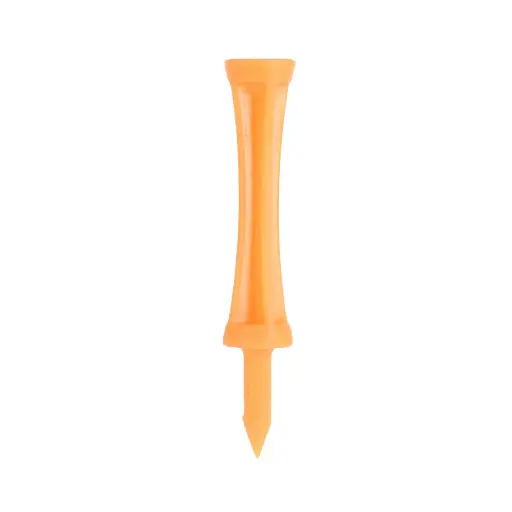 [P2I641400] Tee Plastique 69mm - 20 Pièces - Orange - PURE