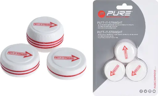 [P2I641120] Balle Practice Putting Plates - 3 Tailles - PURE