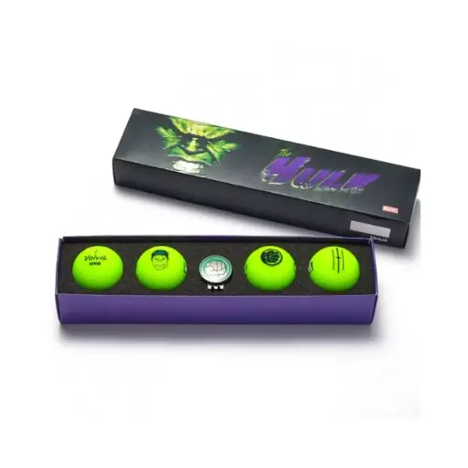 [VVC-HULK-003] Coffret MARVEL Hulk 3 - 4 Balles + Marque Balle - VOLVIK