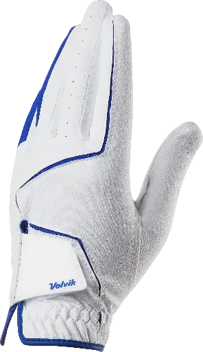 [VV0040110] Gant Synthétique - Homme - Droitier - Blanc/Bleu Taille 24 - VOLVIK