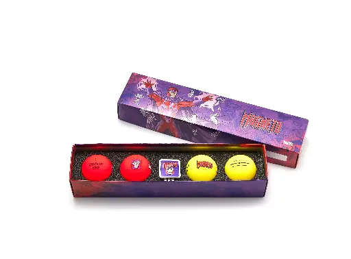 [VV0004060] Coffret MARVEL Magneto - 4 Balles + Marque Balle - VOLVIK